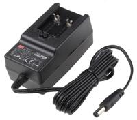 ge18i48-p1j MEAN WELL 18W Plug-In AC/DC Adapter 48V dc Output, 375mA Output