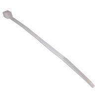 rg-218 Essentra Cable Ties, Cable Ties, 390mm x 4.8 mm, Natural Nylon, Pk-100