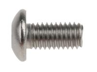 232-8221 RS PRO Stainless Steel Hex Socket Button Screw, ISO 7380, M5 x 10mm