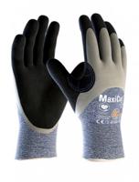 34505-06b ATG Maxicut Blue Polyester Work Gloves, Size 6, NBR Coating