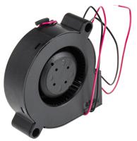 144-4136 RS PRO Centrifugal Fan, 12 V dc, 4.2cfm, DC Operation, 51.11mm