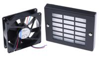 3414nhh-kr1 ebm-papst 3400 N Series Axial Fan Kit, 24 V dc, DC Operation, 102m³/h, 2.7W, 92 x 92 x 25mm