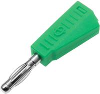 208-0229 RS PRO Green Male Banana Plug, 4 mm Connector, Solder Termination, 19A, 30V, Nickel Plating