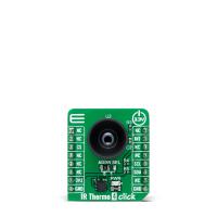 mikroe-6135 MikroElektronika Temperature Sensor Development Module for TPiS 1T 1386 L5.5 H Human Presence Sensing, Motion Detection,