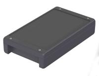 00166324 Bopla Bocube Alu Series Graphite Grey Aluminium General Purpose Enclosure, IP66, IP68, IP69, IK09, Graphite Grey Lid,
