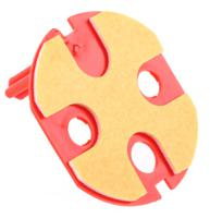 0-502-99 Legrand Red 1 Gang Insert Plate