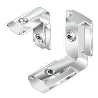 3842535576 Bosch Rexroth M6 Inner Bracket, Connecting Component, Strut Profile 30 mm, 40 mm, 45 mm, 50 mm, 60 mm, Groove Size 8mm