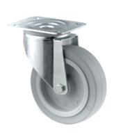 3470ufr200p63 Tente Swivel Castor Wheel, 400kg Capacity, 200mm Wheel