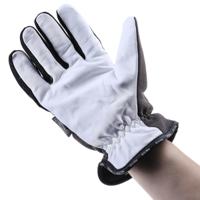 fm210 Polyco Healthline Grey Leather Work Gloves, Size 10
