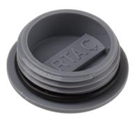 hpp11-sl080 Alpha Wire Blanking Plug, PG11, Chloroprene Rubber (O-Ring/Seal), Polyamide, 22mm Diameter, Threaded