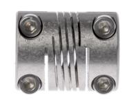 721162222 Huco Beam Coupling, 16mm Outside Diameter, 6mm Bore, 20.3mm Length Coupler