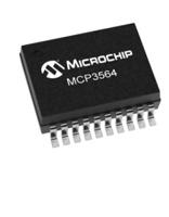mcp3564-est Microchip, Quad 24 bit- ADC 153.6ksps, 20-Pin TSSOP, UQFN