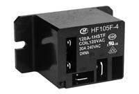 hf105f-4120a1hstf Hongfa Europe GMBH Flange Mount Power Relay, 120V ac Coil, 40A Switching Current, SPST