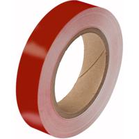 275202 Brady Red Polyester Pipe Marking Tape, Dim. W 25mm x L 33m