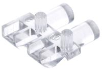 515-1071f 515-1071F Dialight, PCB Mounted 2-Way Right Angle LED Light Pipe, Clear Round Lens