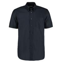 kk350-fny-15h Kustom Kit KK350 Navy 30% Polyester, 70% Cotton Shirt, UK 40in, EU 102cm