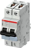 2ccs572001r0164 ABB SMISSLINE TP MCB, 2P, 16A Curve C, 415V AC