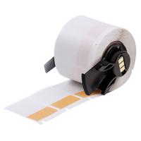 m6-31-427-or Brady B-427 Orange, Transparent Label, 25.40mm Width, 12.70mm Height, 250 Qty