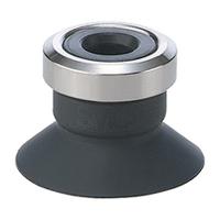 zp16cs SMC 16mm Flat with Rib Silicon Rubber Vaccum Pad ZP16CS