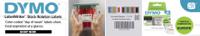 2187329 Dymo Adhesive Pre-Printed Label. Quantity: 400EA