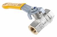 733-5151 RS PRO Brass Full Bore, 2 Way, Ball Valve, Threaded, BSPP 1/4in, 40 → 30bar Operating Pressure