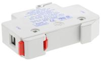 00910001 Schurter 30A Rail Mount Fuse Holder for 10 x 38mm Fuse, 1P, 1kV