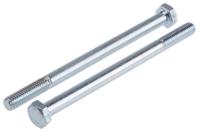 917-3122 RS PRO Bright Zinc Plated Steel, Hex Bolt, M6 x 90mm