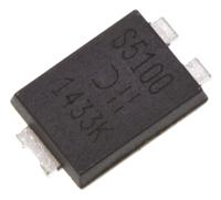 pds5100-13 DiodesZetex 100 V 5 A Diode Schottky 3-Pin PowerDI5