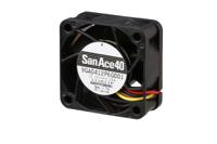 9ga0412p6f001 Sanyo Denki 9GA Series Axial Fan, 12 V dc, DC Operation, 12.6m³/h, 960mW, 80mA Max, 40 x 40 x 20mm