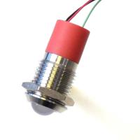 pl12sl183 CML Innovative Technologies PL12SL Series Green, Red Panel LED, 24V, 12mm Mounting Hole Size, Lead Wires Termination,