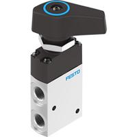vhef-et-b32-g14 Festo Manual Pneumatic Relay Pneumatic Manual Control Valve VHEF Series, G 1/4, 1/4in, VHEF-ET-B32-G14