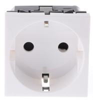 5-721-18 Legrand Arteor White 1 Gang Plug Socket, 16A, Type F - German Schuko, Indoor Use