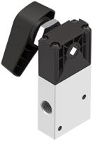 vhef-est-b32-g14 Festo Manual 3/2 double solenoid Pneumatic Manual Control Valve VHEF-ES Series, G 1/4, 2.5mm, 4106815