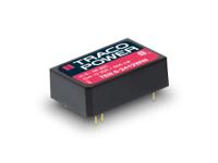 ten-6-2412win TRACOPOWER TEN 6WIN DC-DC Converter, 12V dc/ 500mA Output, 9 → 36 V dc Input, 6W, Through Hole, +85°C Max Temp