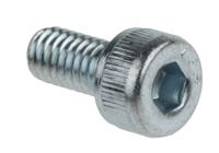 491-5215 RS PRO Bright Zinc Plated Steel Hex Socket Cap Screw, DIN 912, M4 x 8mm