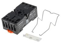 121-7839 RS PRO 8 Pin 300V DIN Rail Relay Socket, for use with RS PRO RUB Relays