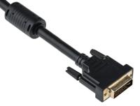 182-8563 RS PRO, Male DVI-I Dual Link to Male DVI-I Dual Link  Cable, 2mBlack sheathFoil shielding