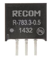 r-7833-05 Recom Switching Regulator, Through Hole, 3.3V dc Output Voltage, 4.75 → 32V dc Input Voltage, 500mA Output