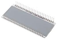 185-0193 RS PRO 7-Segment LCD Display, Black on Grey, 1 Row by 6 Characters, Transflective