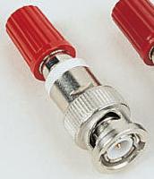 j01008a0625 Telegartner Red, Male Binding Post With Brass contacts and Gold Plated - Socket Size: 4mm
