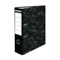 27915dent PLASTOREG Black, Grey A4 Lever Arch Clip File, Ring Binder