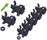 7000-99811-0000000 Murrelektronik Limited Black Universal Holder, Shell Size 14mm for use with Connector