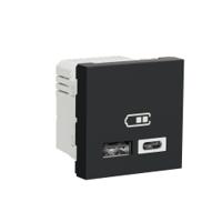 nu301854 Schneider Electric Anthracite, 2 Gang, New Unica