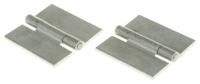 270-2764 Pinet Aluminium Butt Hinge, 50mm x 50mm x 3mm