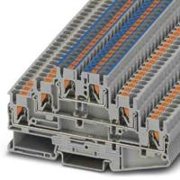 3210500 Phoenix Contact  PT 2,5 Series Grey, 0.14 → 4mm², Push In Termination, ATEX, IECEx