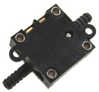 6101-0002 Herga Pressure Sensor, 62.5mbar Min, 0.5bar Max, Relay Output, Differential Reading