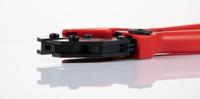 139-704 RS PRO Hand Ratcheting Crimp Tool for Insulated terminals red, blue, yellow, 0.75 → 6mm² Wire
