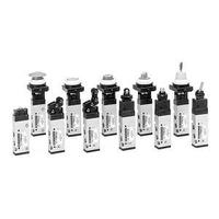 vzm450-01-08 SMC Toggle Lever 5 Port Mechanical Valve Mechanical Valve VZM400 Series, Rc 1/8, 1/8in, VZM450-01-08
