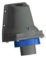 2cma101166r1000-216ebs6w Amphenol Industrial, Easy & Safe IP67 Blue Wall Mount 2P + E Right Angle Industrial Power Plug, Rated At 16A, 230 V