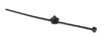 156-00067-t120rft9a-pa66hirhsuv-bk HellermannTyton Cable Ties, 380mm x 7.6 mm, Black Polyamide, Pk-100